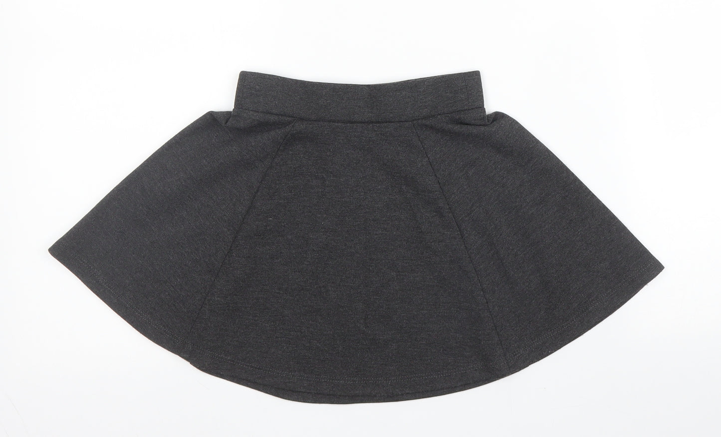 George Girls Grey  Viscose A-Line Skirt Size 3 Years  Regular