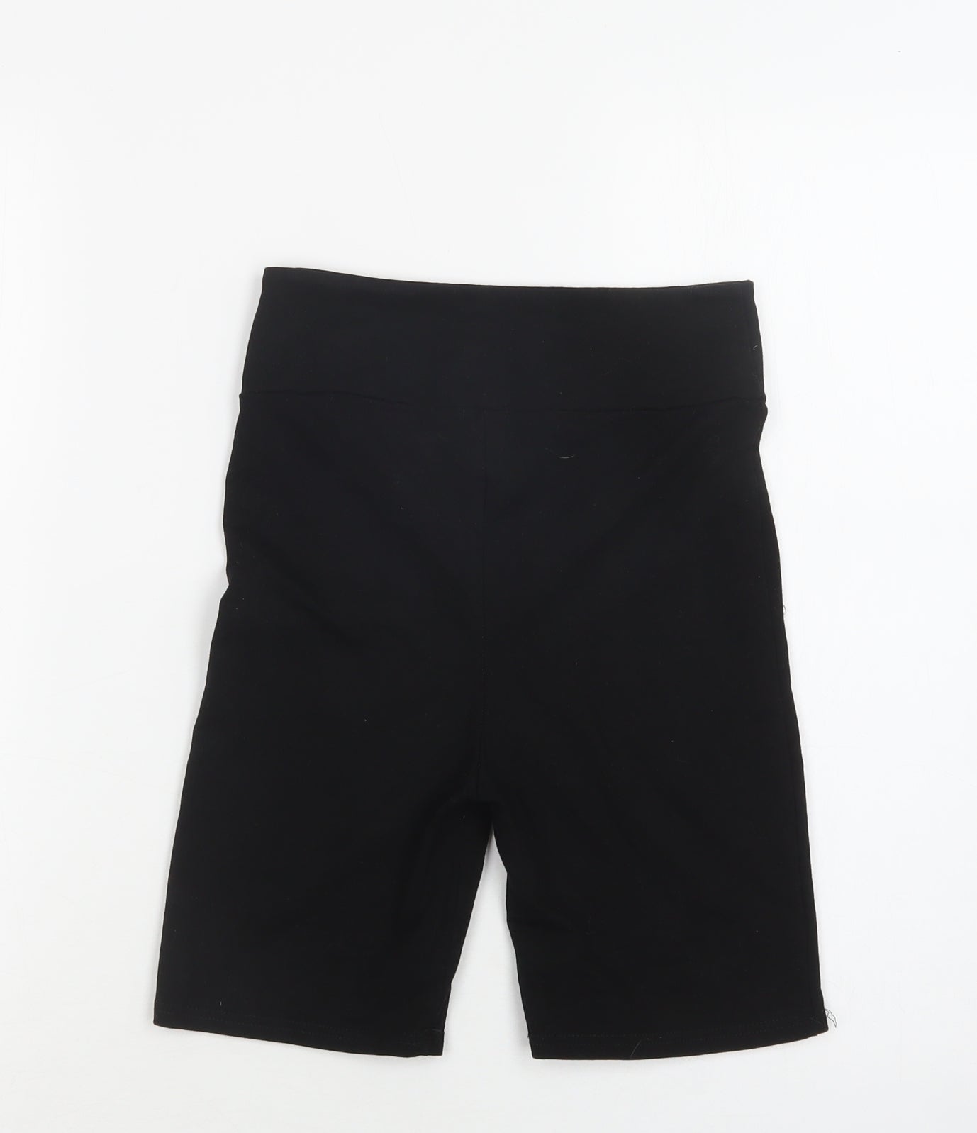 River Island Womens Black  Cotton Compression Shorts Size 8 L7 in Regular