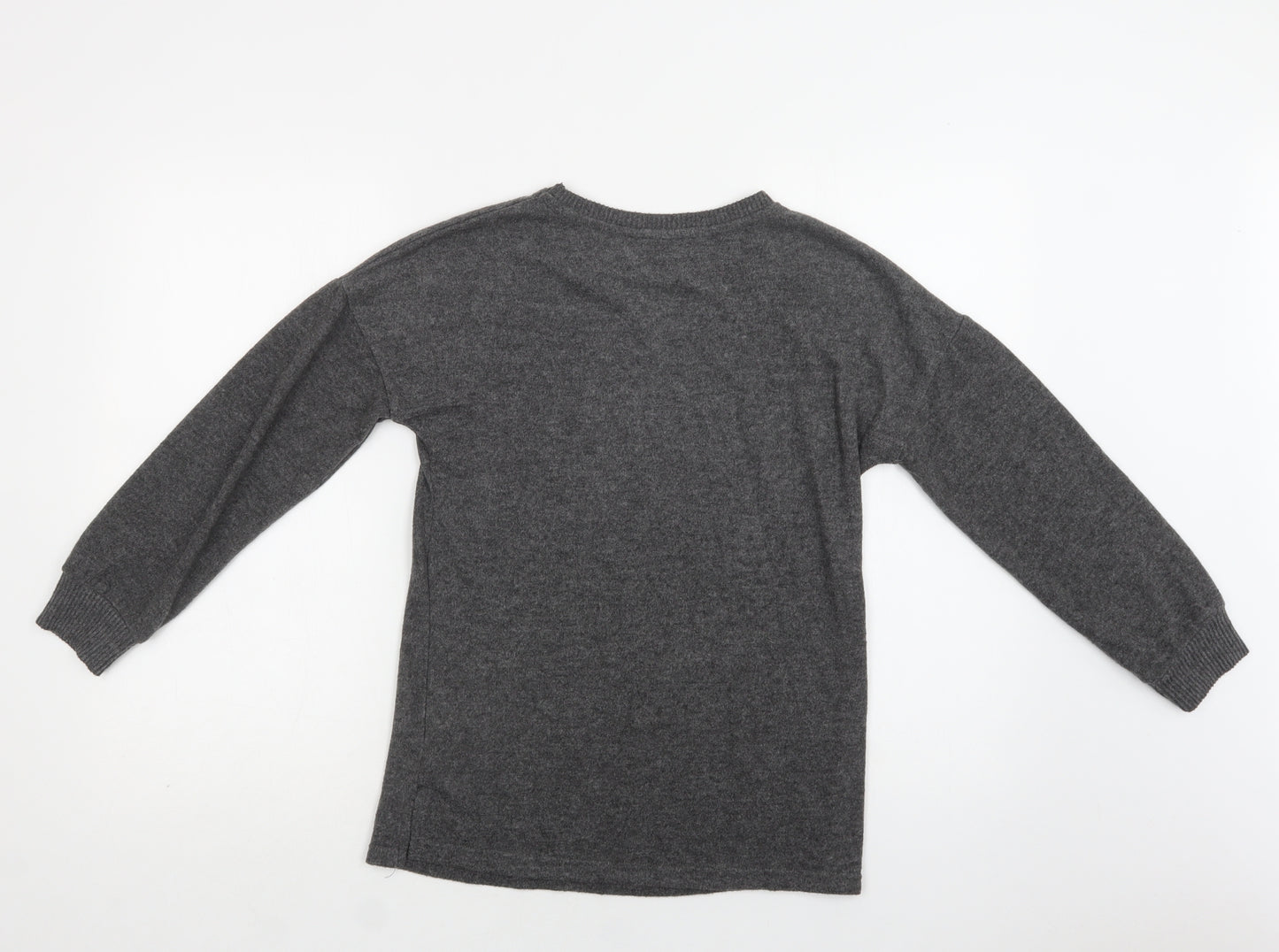 Primark Womens Grey  Polyester Top Lounge Set Size XS
