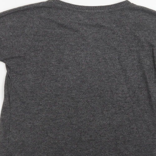 Primark Womens Grey  Polyester Top Lounge Set Size XS