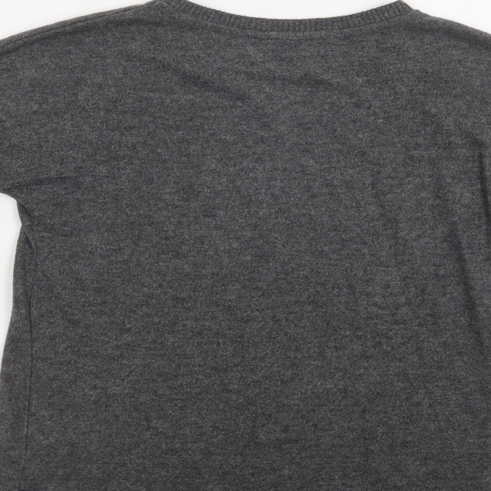 Primark Womens Grey  Polyester Top Lounge Set Size XS