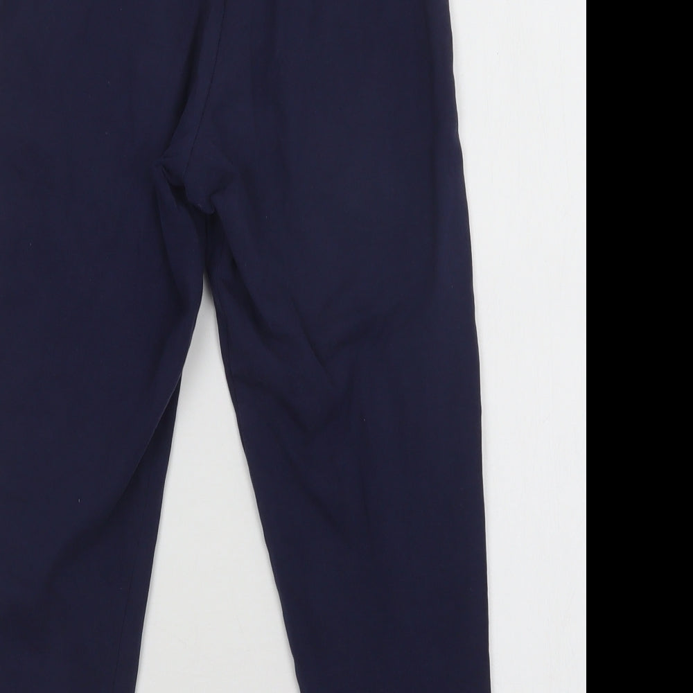 George Womens Blue  Cotton  Pyjama Pants Size 14   - Lace Detail