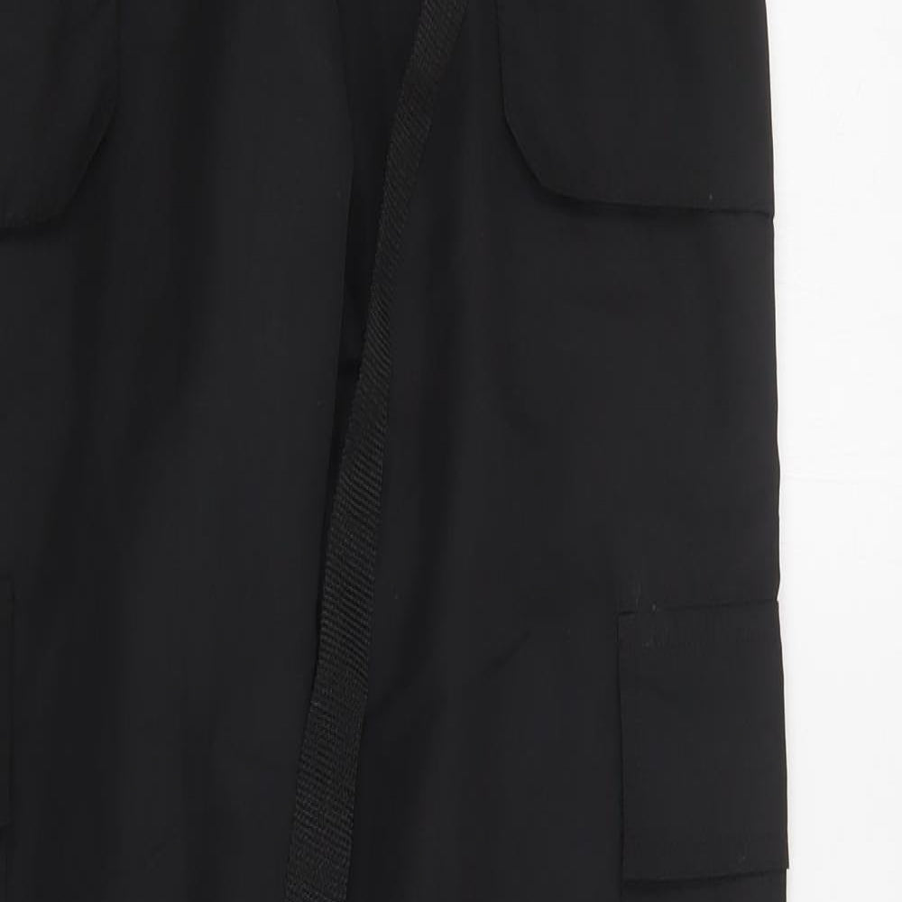 Boohoo Mens Multicoloured  Polyester Cargo Trousers Size S L30 in Regular Drawstring