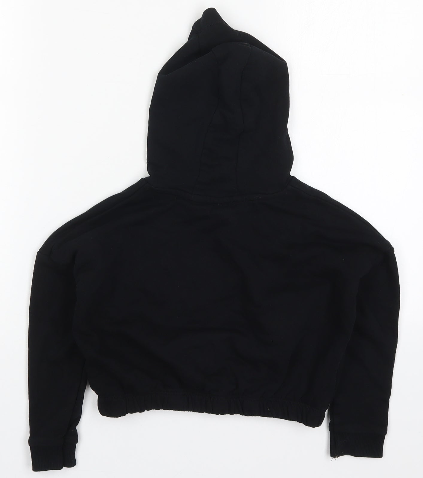 Primark Girls Black  Cotton Pullover Hoodie Size 5-6 Years  Pullover - Pineapple