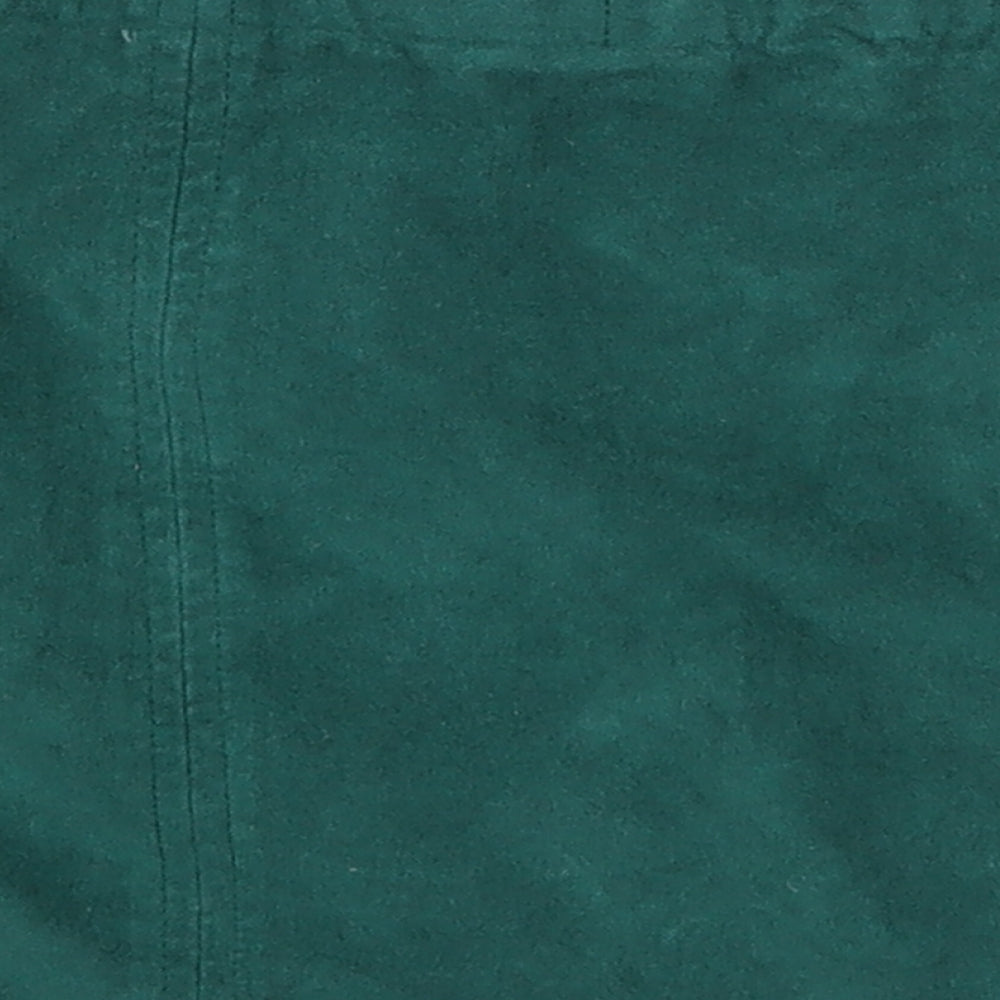 NEXT Girls Green  Polyester A-Line Skirt Size 5 Years  Regular Button