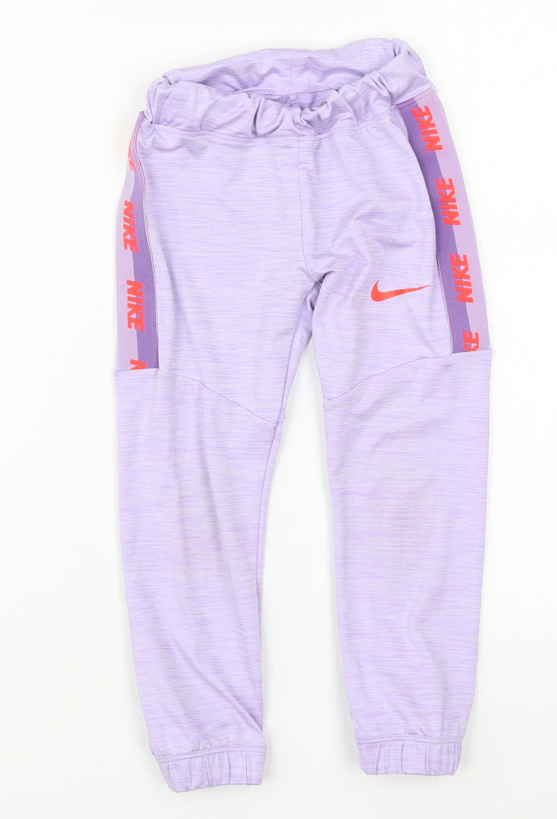 Nike Girls Purple  Polyester Sweatpants Trousers Size 3-4 Years  Regular