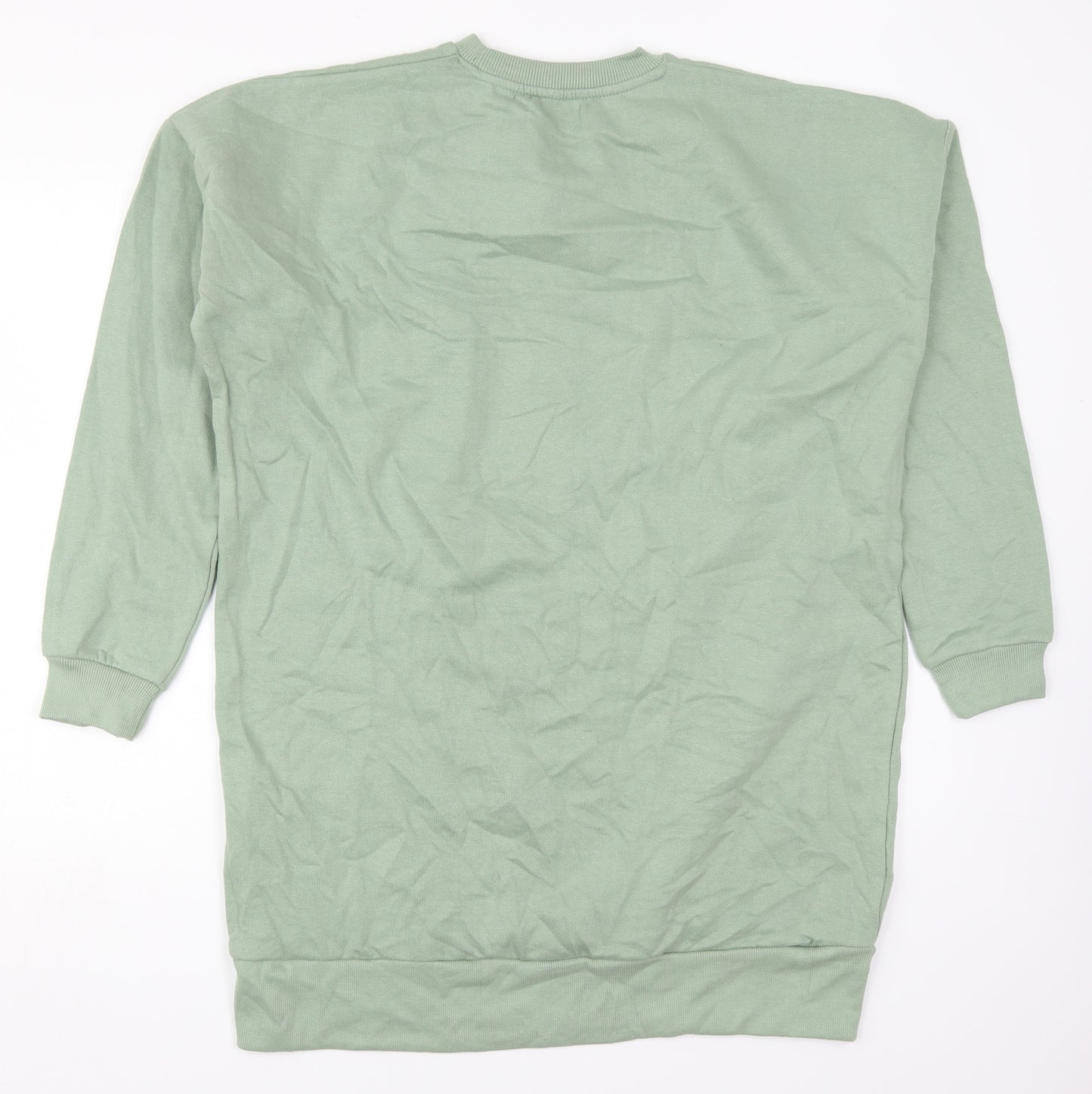 Pep&Co Womens Green  Cotton Pullover Sweatshirt Size 16  Pullover - San Diego California