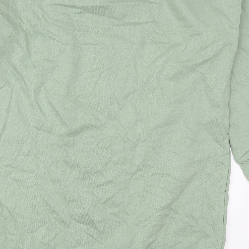 Pep&Co Womens Green  Cotton Pullover Sweatshirt Size 16  Pullover - San Diego California