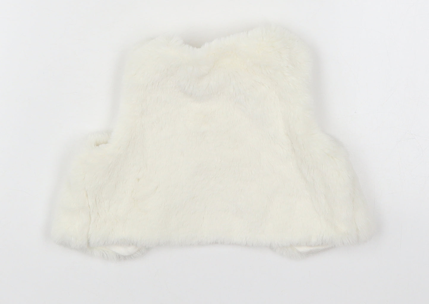 F&F Girls White   Jacket  Size 3-6 Months