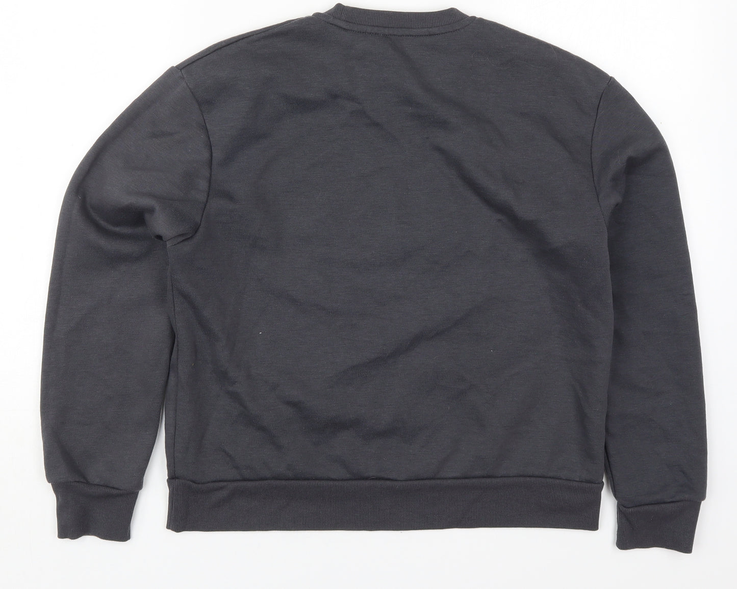 Primark Womens Grey  Cotton Pullover Sweatshirt Size 4  Pullover - Self Love Club
