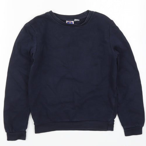 Smart Start Boys Blue  Cotton Pullover Sweatshirt Size 8-9 Years  Pullover