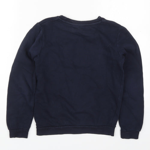 Smart Start Boys Blue  Cotton Pullover Sweatshirt Size 8-9 Years  Pullover