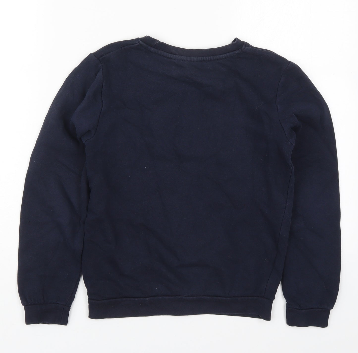 Smart Start Boys Blue  Cotton Pullover Sweatshirt Size 8-9 Years  Pullover