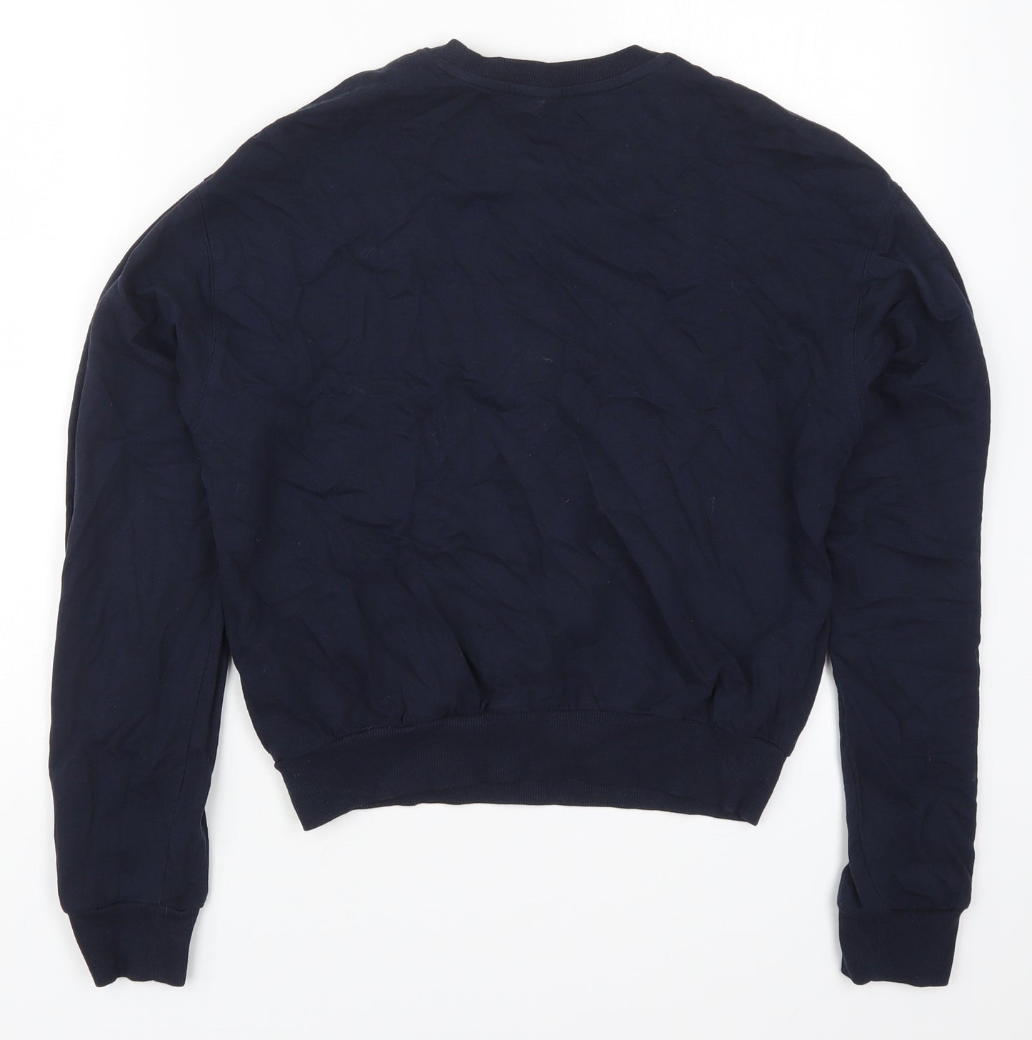 H&M Womens Blue  Cotton Pullover Sweatshirt Size S  Pullover - Oakland California