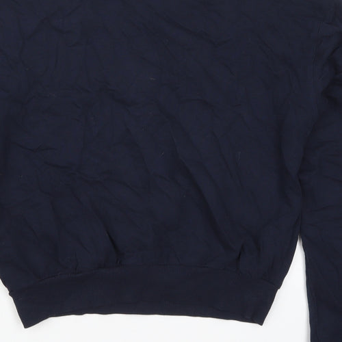 H&M Womens Blue  Cotton Pullover Sweatshirt Size S  Pullover - Oakland California