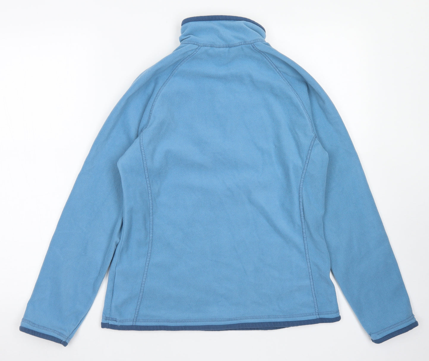 Mountain Warehouse Womens Blue  Polyester Pullover Sweatshirt Size 10  Zip