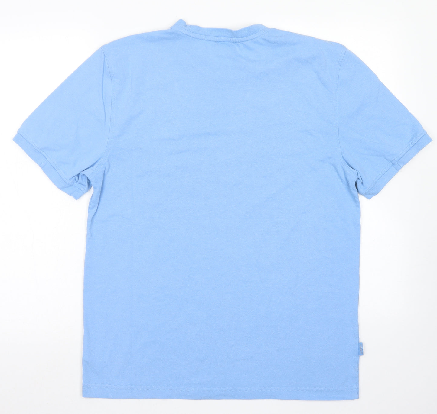 Umbro Mens Blue  Polyester  T-Shirt Size M Crew Neck