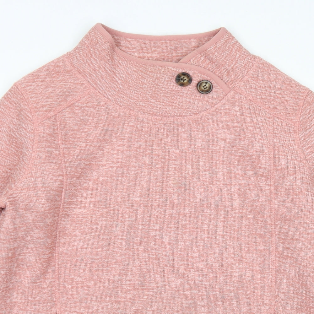 TU Womens Pink  Polyester Pullover Sweatshirt Size 14