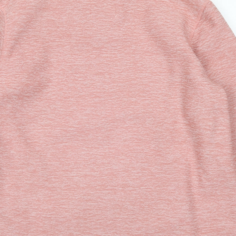 TU Womens Pink  Polyester Pullover Sweatshirt Size 14