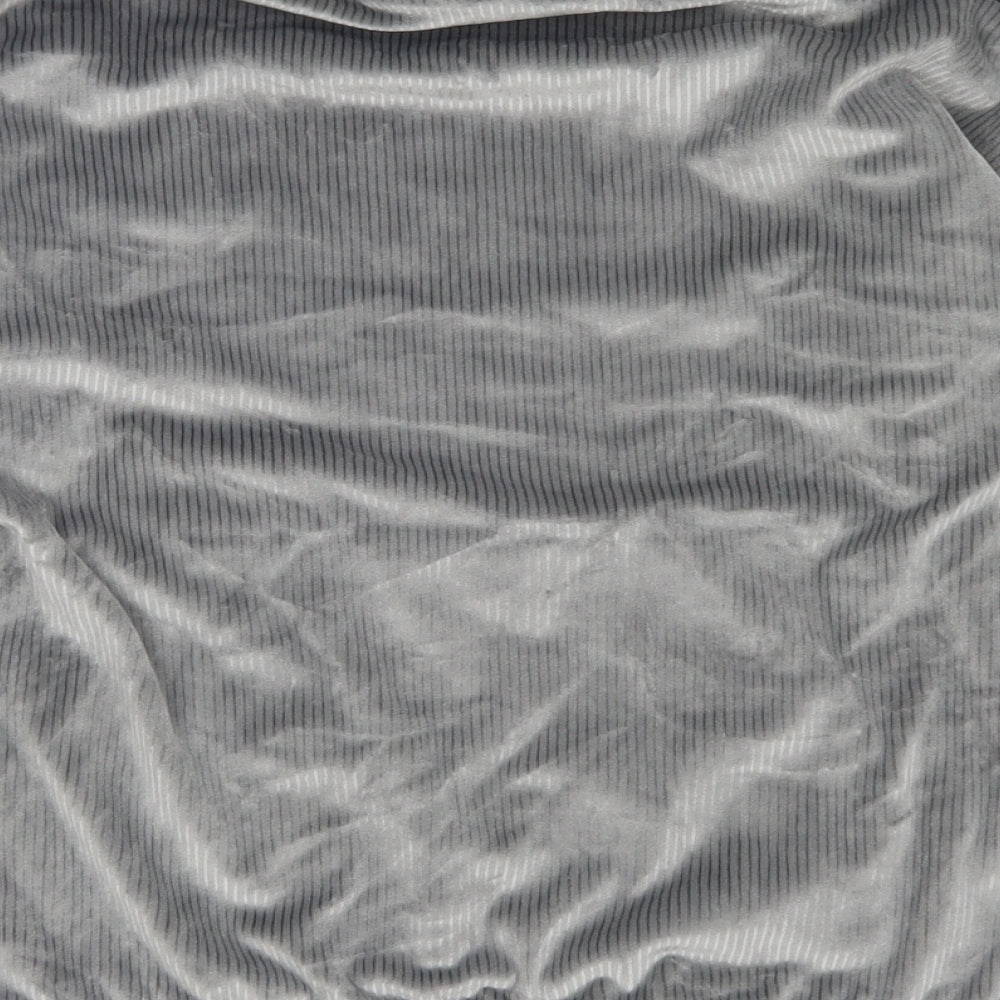 Nutmeg Womens Grey  Polyester Pullover Sweatshirt Size 8
