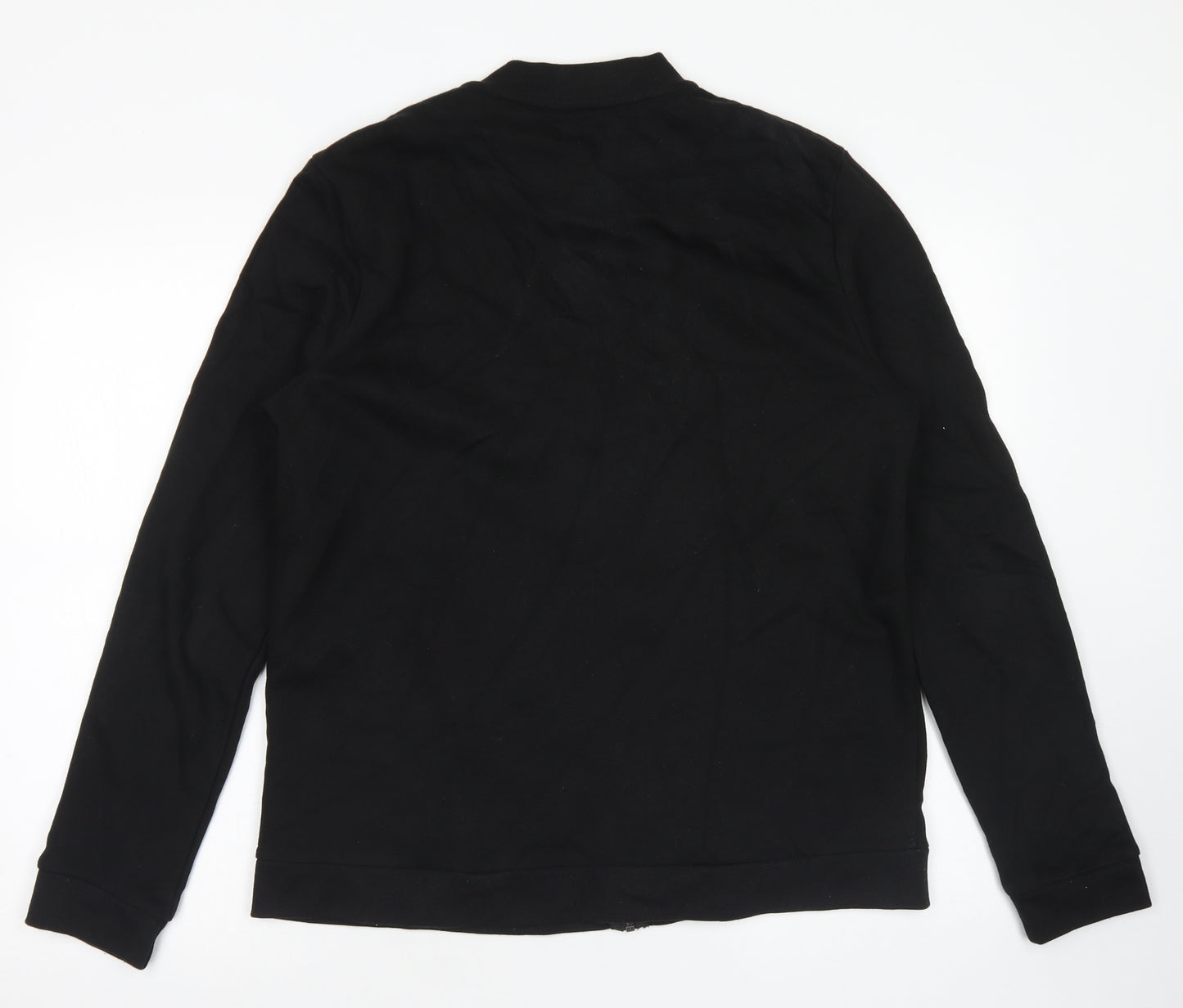 Burton Mens Black  Cotton Full Zip Sweatshirt Size L