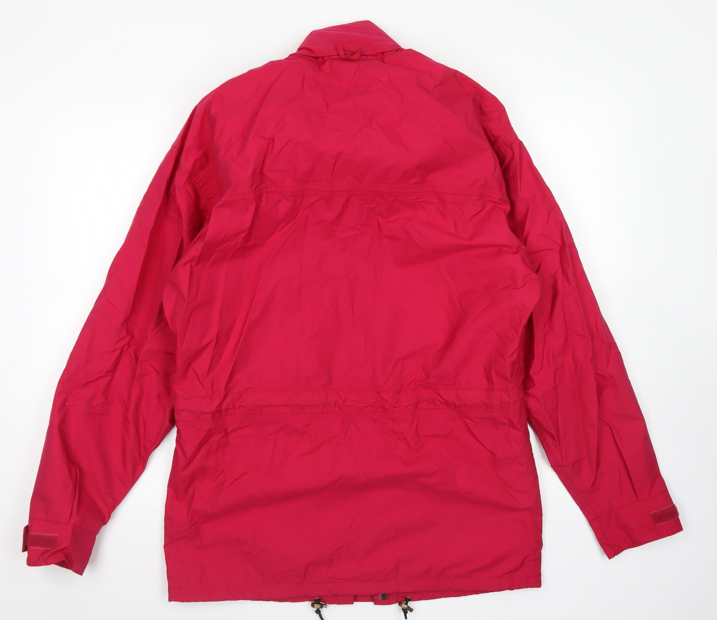 Scanda Womens Pink   Rain Coat Coat Size S  Zip