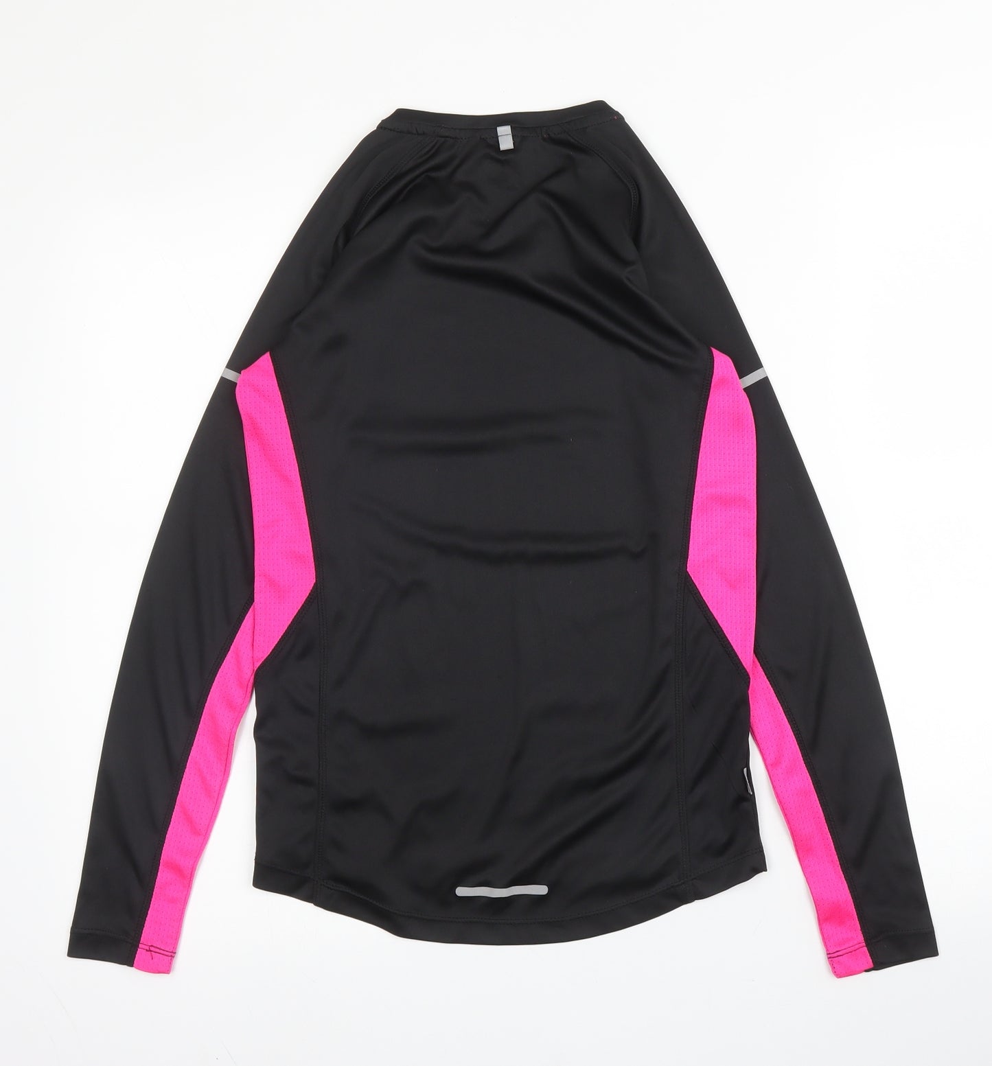 Karrimor Womens Black  Polyester Basic T-Shirt Size 8 Round Neck