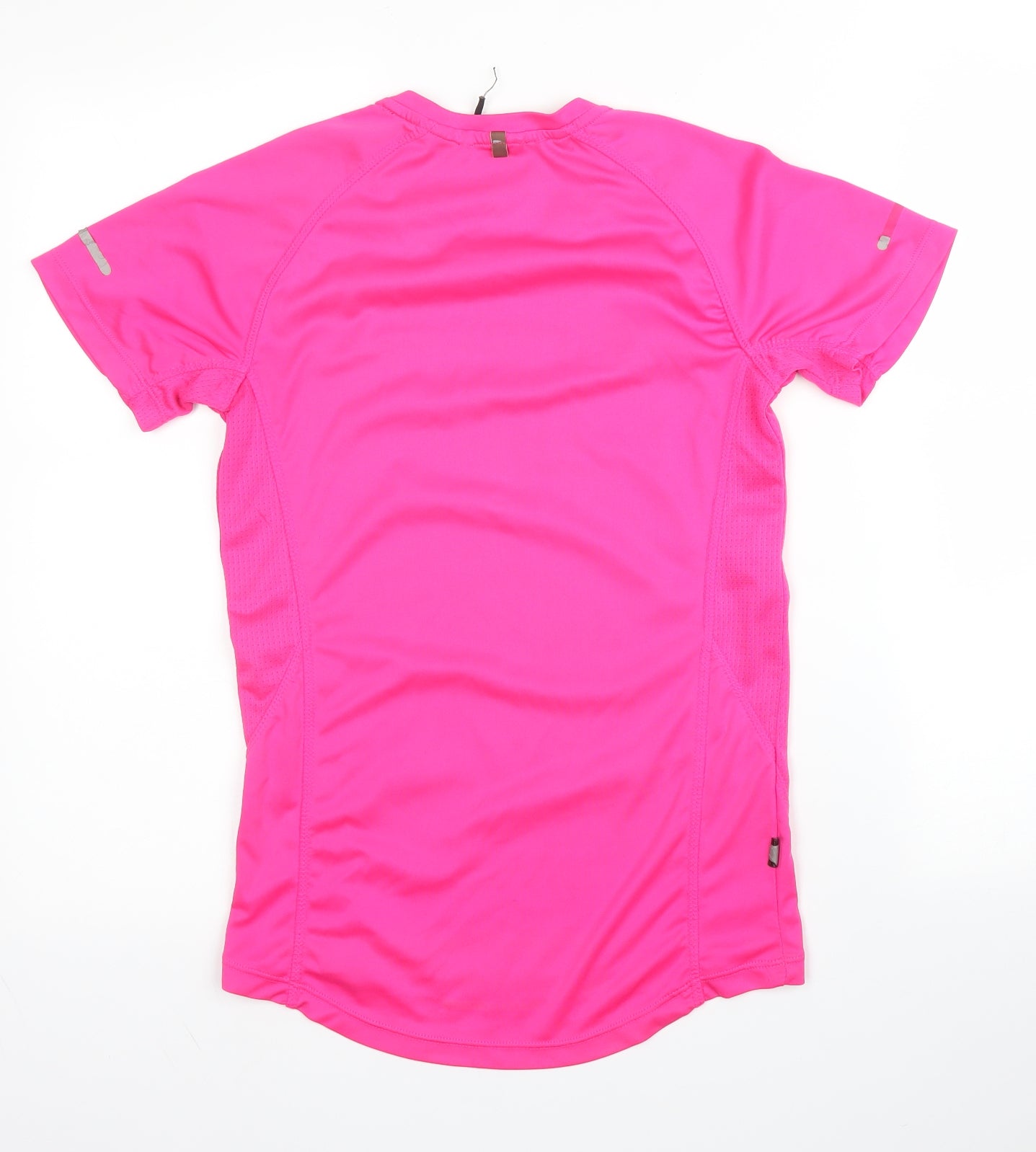 Karrimor Womens Pink  Polyester Basic T-Shirt Size 10 Round Neck