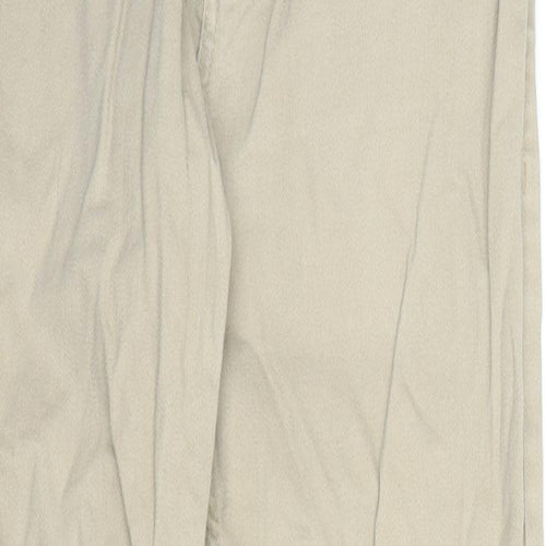 Primark Mens Beige  Cotton Skinny Jeans Size 26 in L27 in Regular Zip