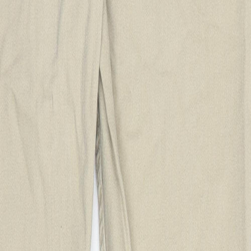 Primark Mens Beige  Cotton Skinny Jeans Size 26 in L27 in Regular Zip