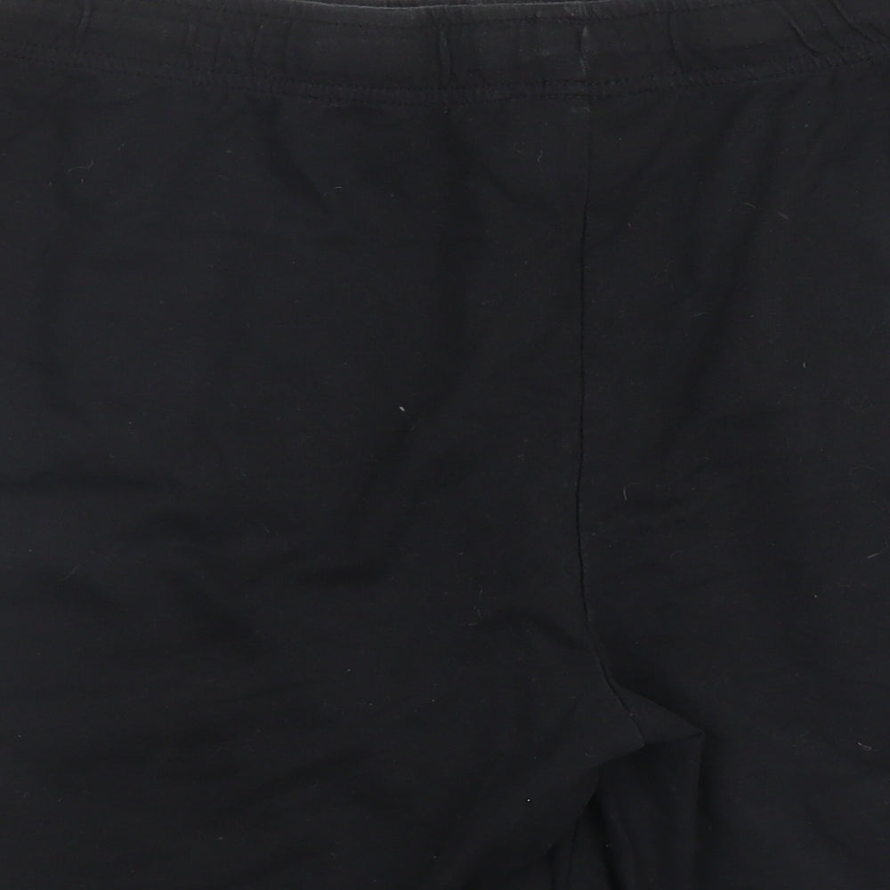 Primark Mens Black  Cotton Sweat Shorts Size L  Regular Drawstring