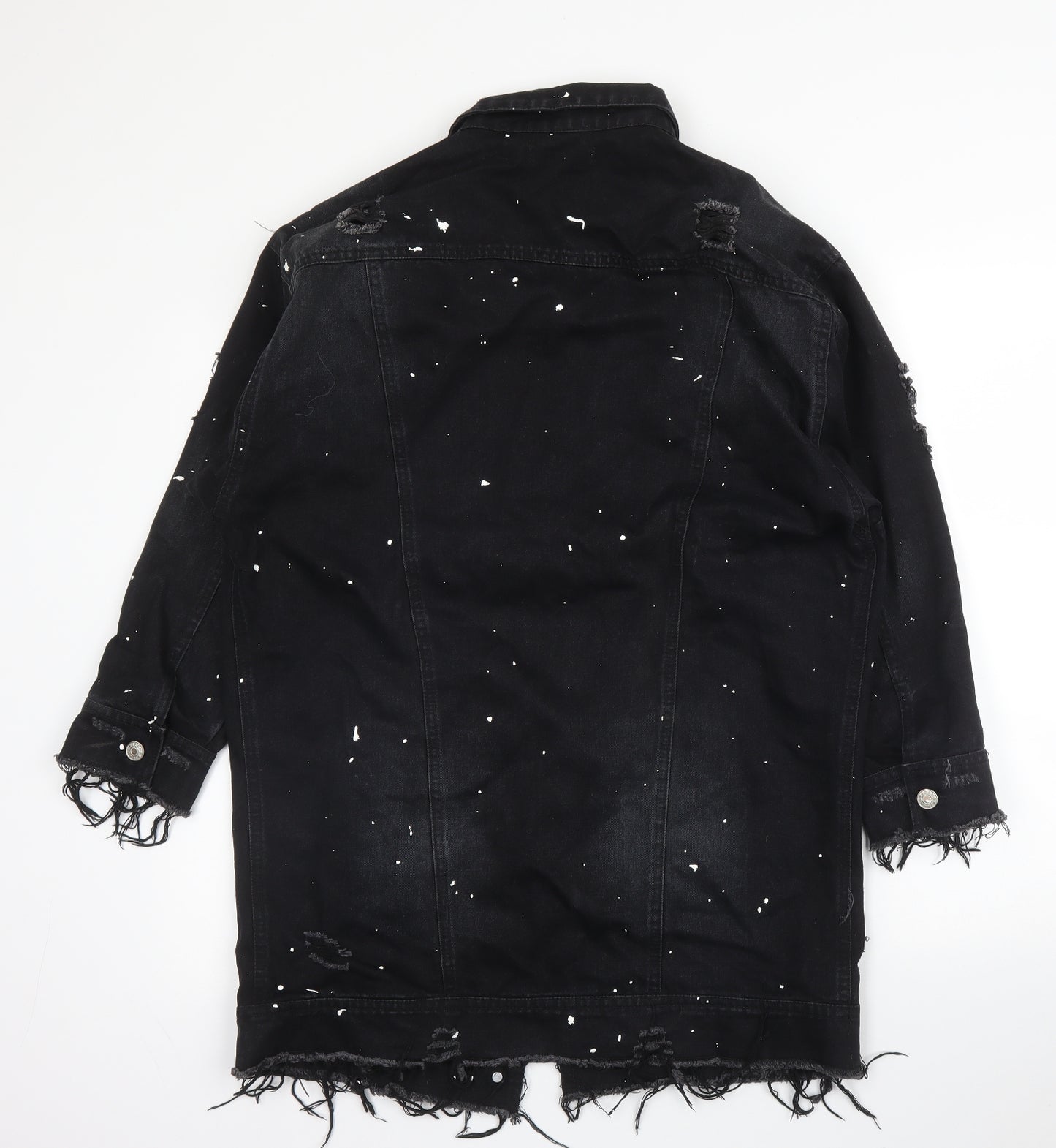 Ivivi Womens Black   Jacket  Size L  Button