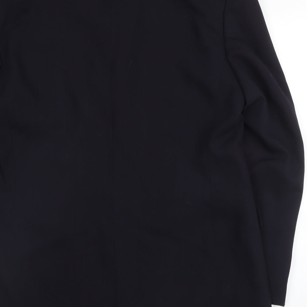 Yves Saint Laurent  Mens Blue  Wool Jacket Suit Size 44