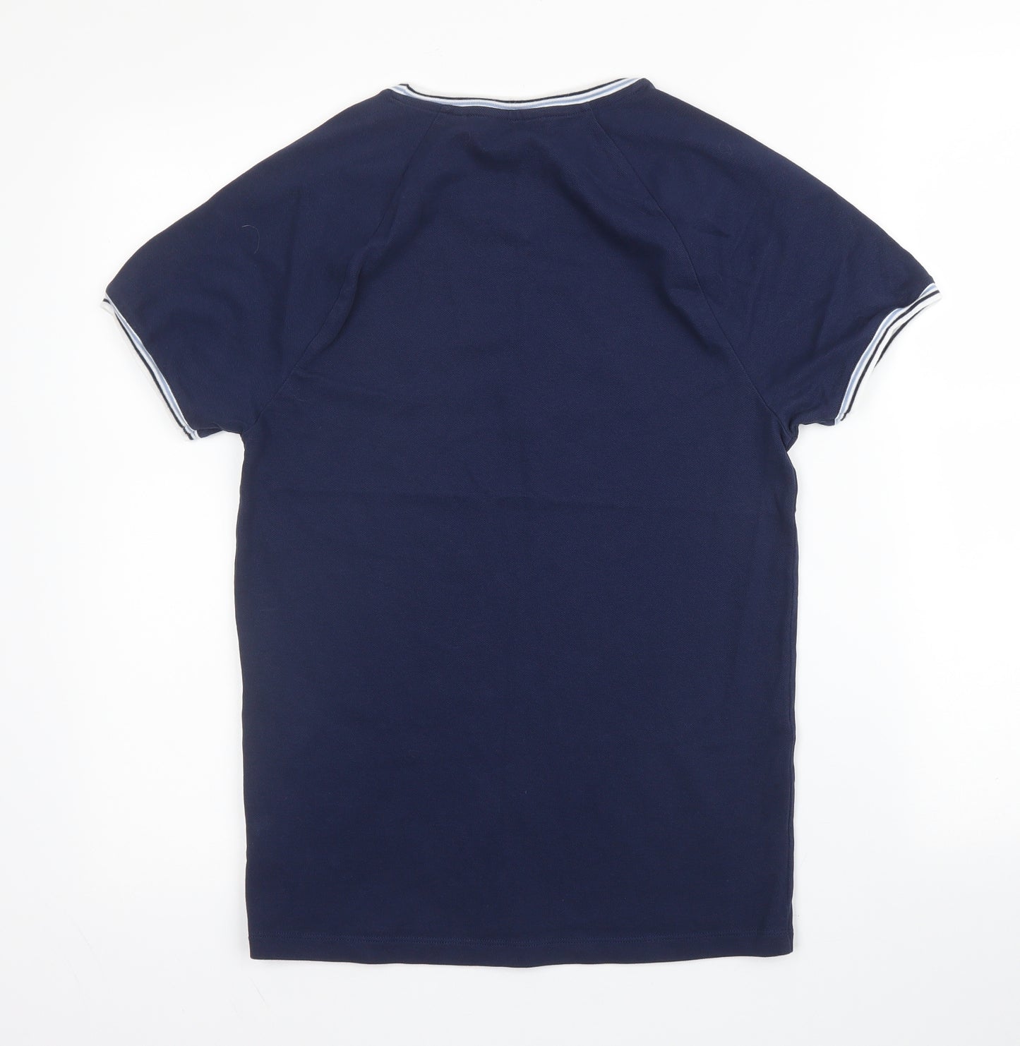 NEXT Mens Blue  Cotton  T-Shirt Size XS Round Neck