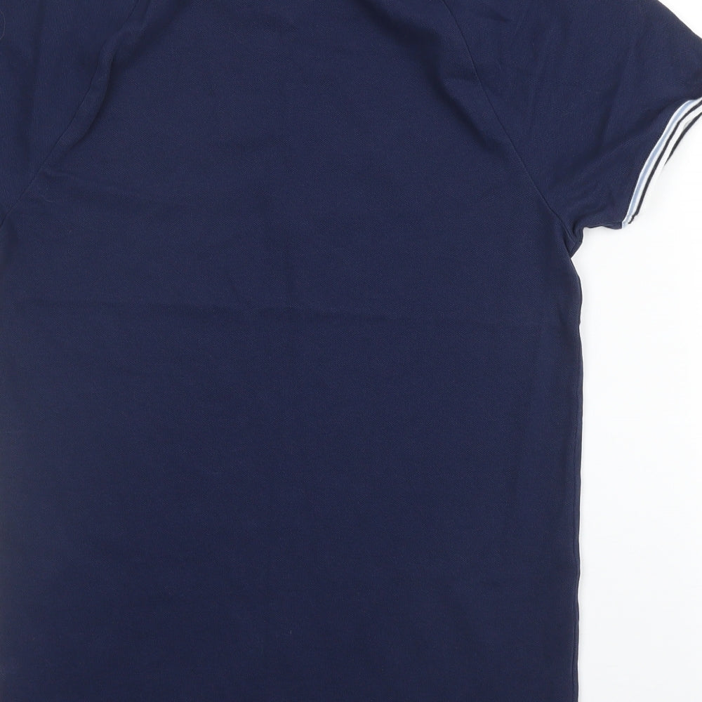 NEXT Mens Blue  Cotton  T-Shirt Size XS Round Neck
