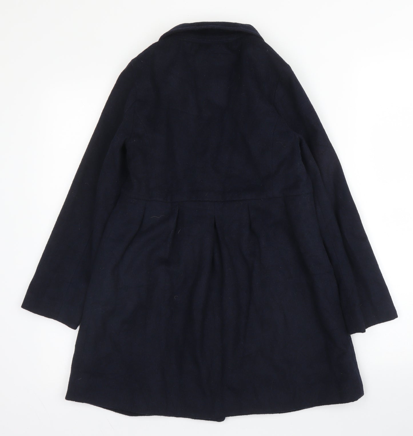 Gap Girls Blue   Pea Coat Coat Size 8 Years  Button