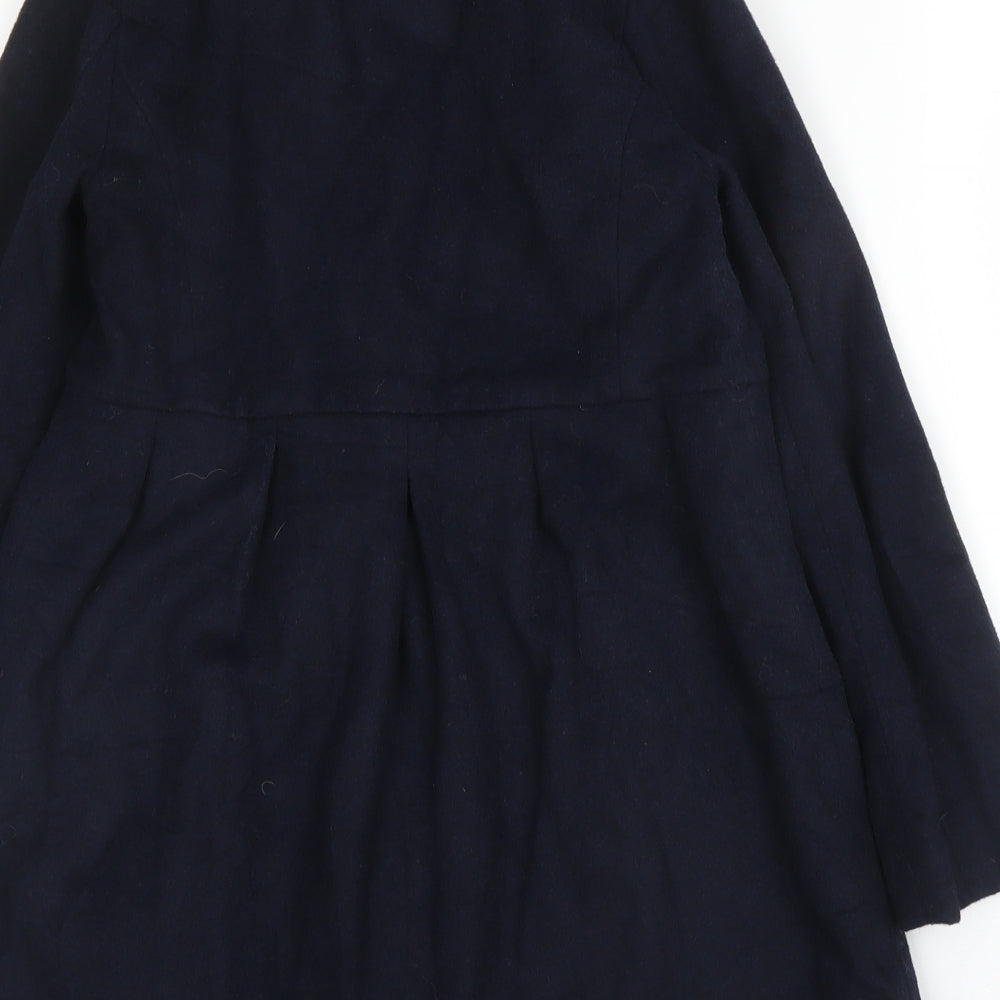 Gap Girls Blue   Pea Coat Coat Size 8 Years  Button