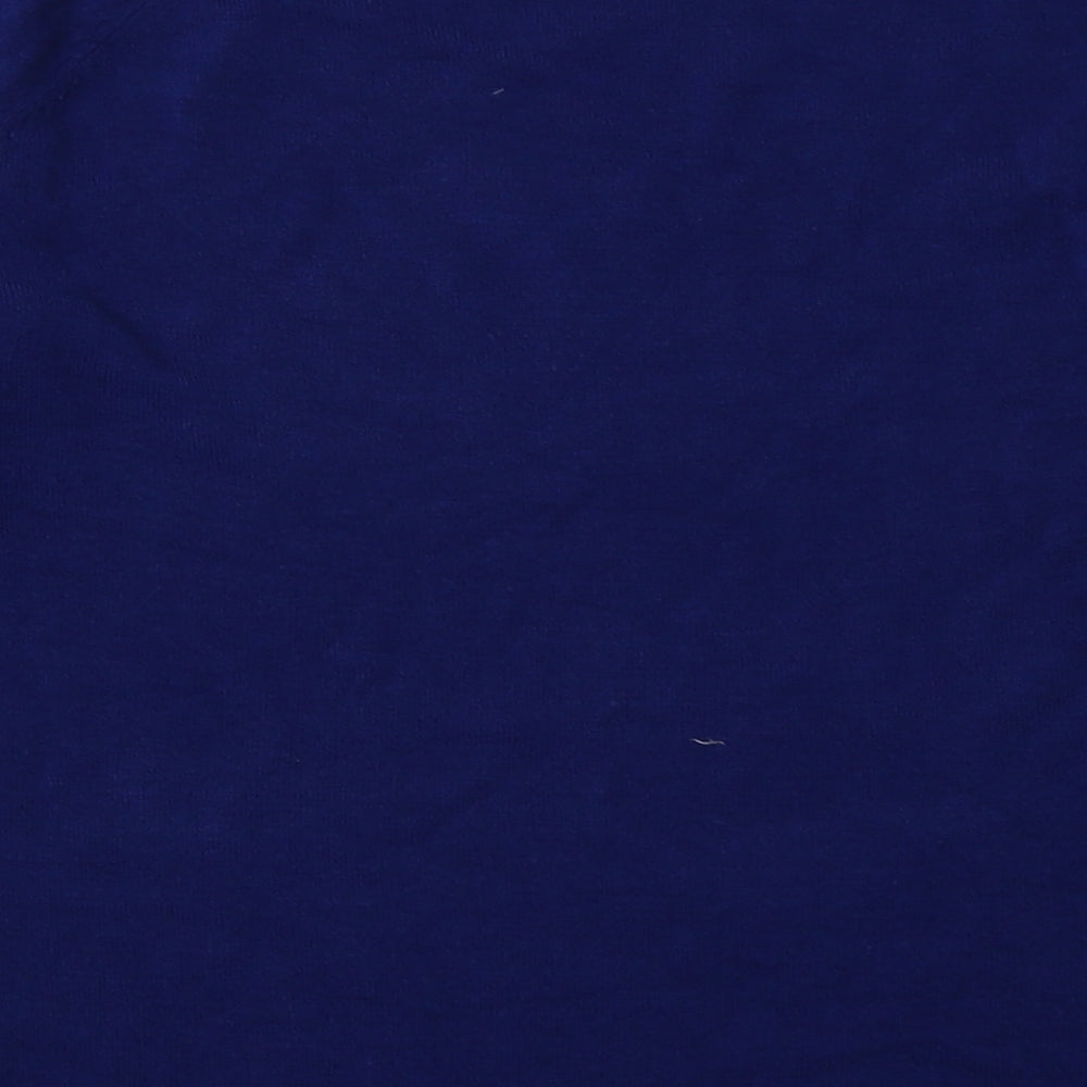 sainsburys Womens Blue  Acrylic Pullover Sweatshirt Size 12  Pullover