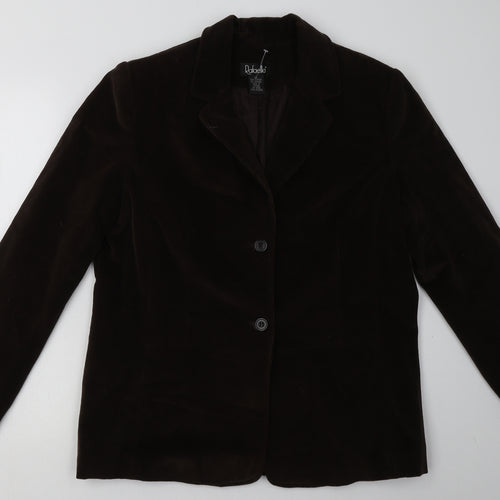 Rafaella Womens Brown   Jacket Blazer Size 14