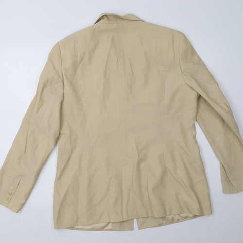 Gerry Weber Womens Beige   Jacket Blazer Size 14  Button