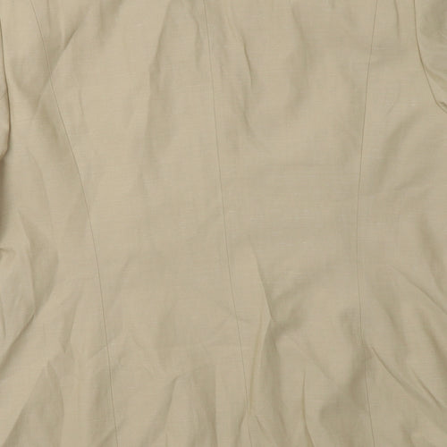 Gerry Weber Womens Beige   Jacket Blazer Size 14  Button