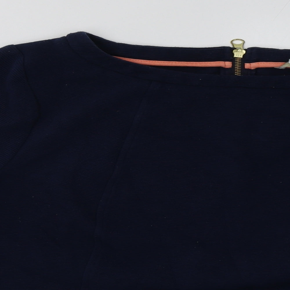 Boden Womens Blue  Cotton Pullover Sweatshirt Size 18  Pullover