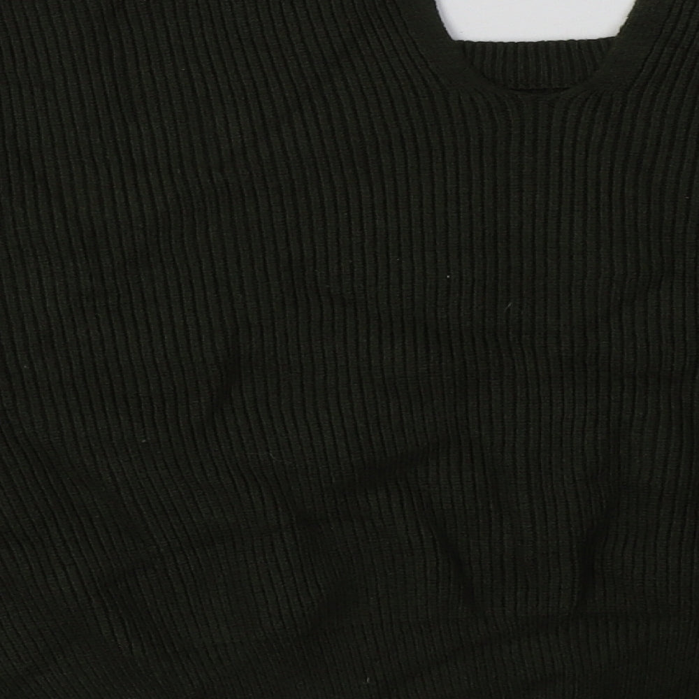 Zara Womens Green  Viscose Pullover Sweatshirt Size M  Pullover