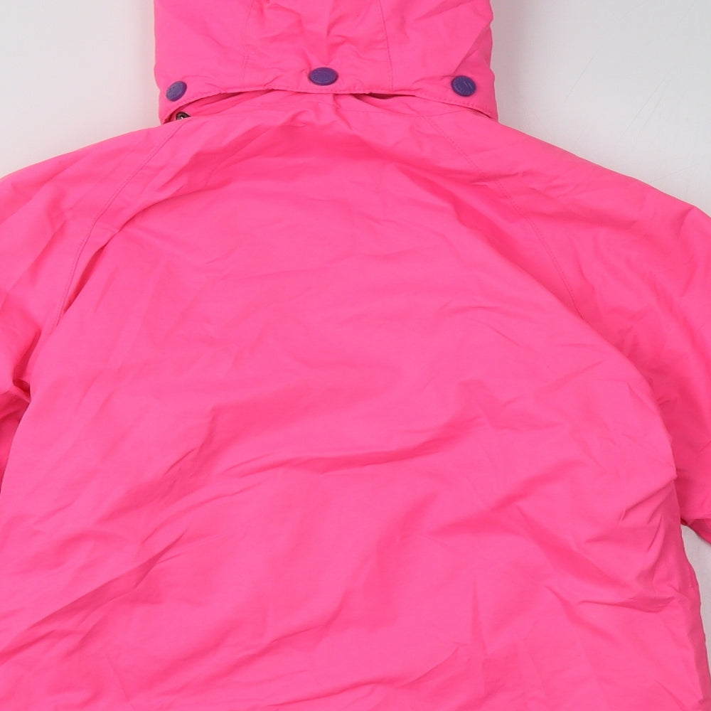 Trespass Girls Pink   Overcoat Coat Size 9-10 Years  Zip