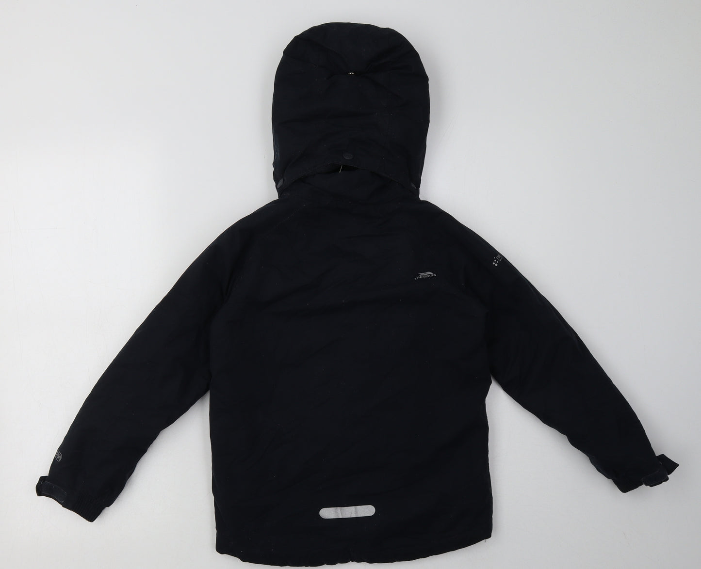 Trespass Boys Black   Basic Coat Coat Size 5-6 Years  Zip