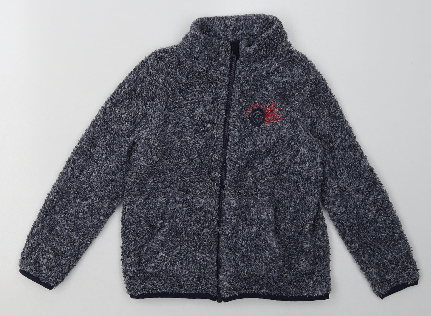 Lupilu Boys Blue  Polyester Full Zip Sweatshirt Size 4-5 Years  Zip
