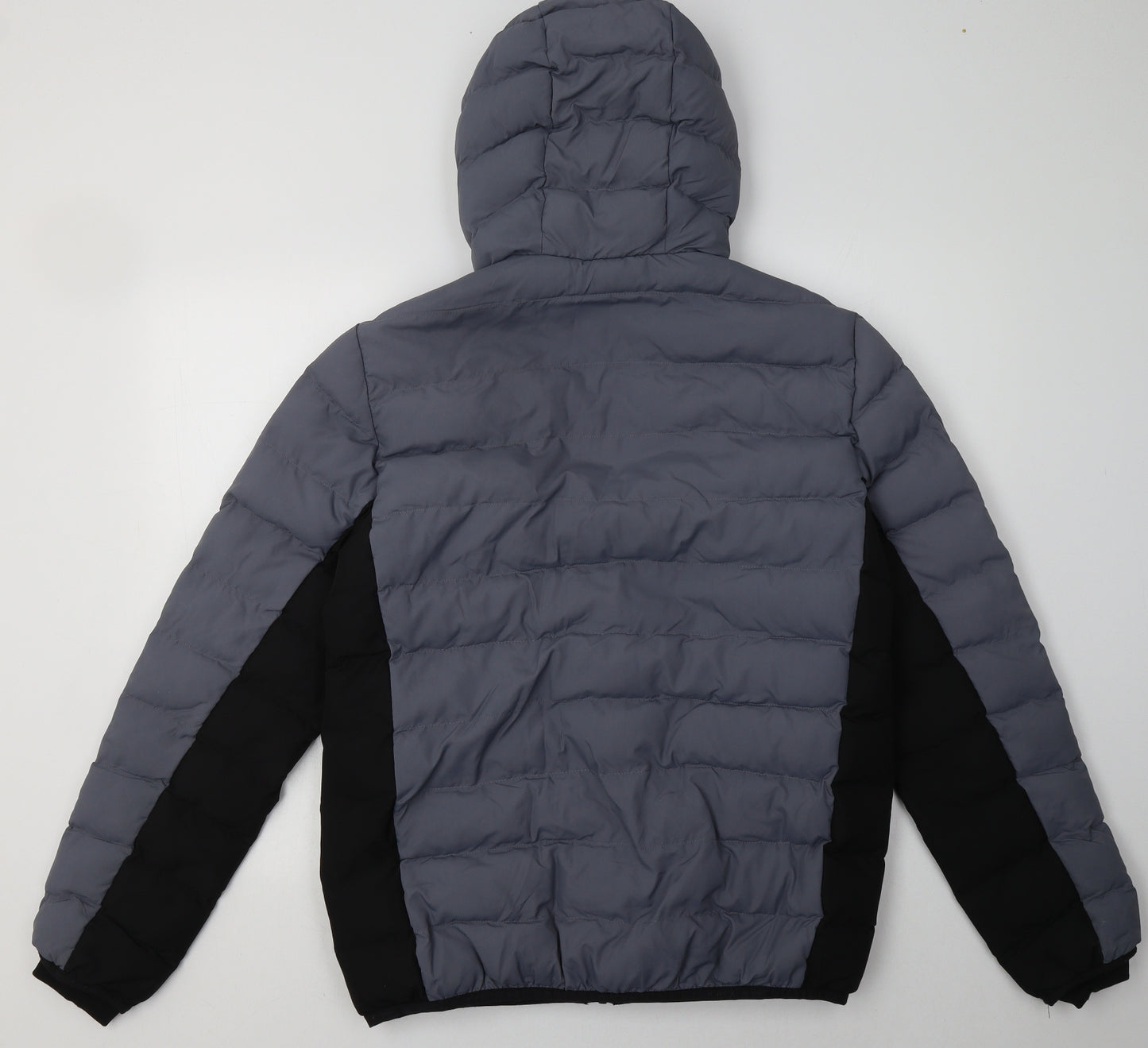 Gym King Mens Grey   Puffer Jacket Jacket Size M  Zip