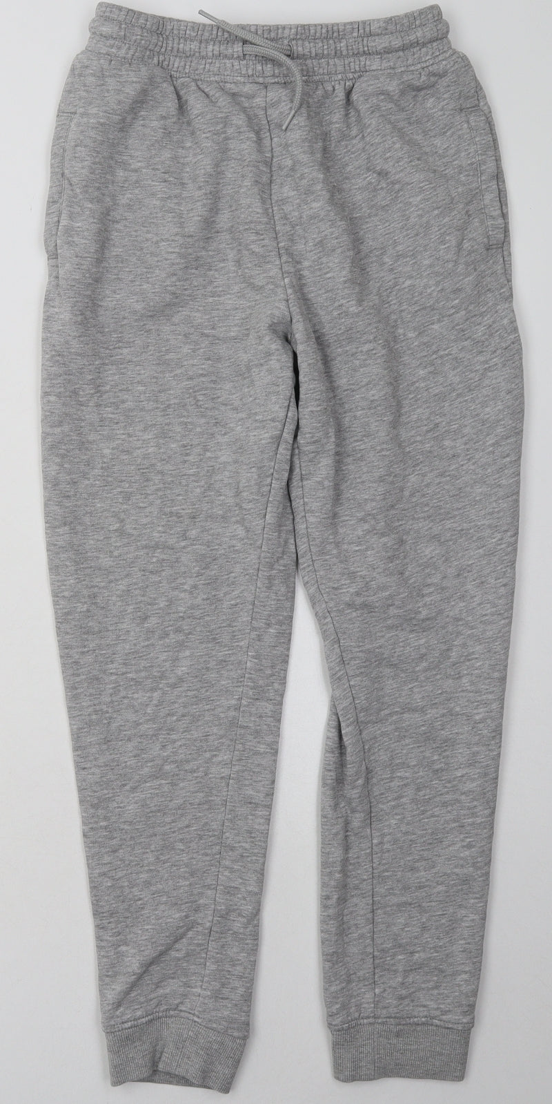 NEXT Boys Grey  Cotton Jogger Trousers Size 13 Years  Regular Tie