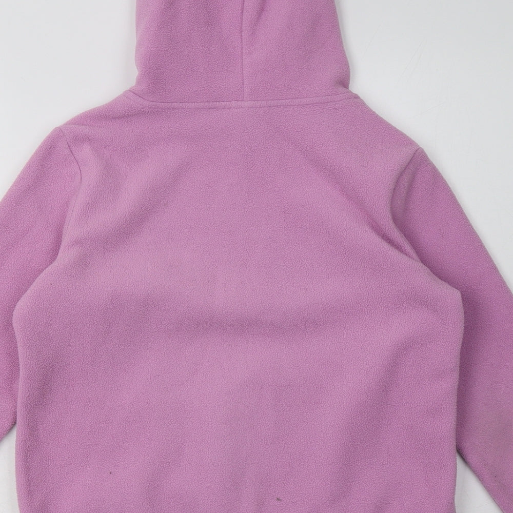 Gap Girls Purple  Polyester Pullover Hoodie Size 13 Years  Pullover