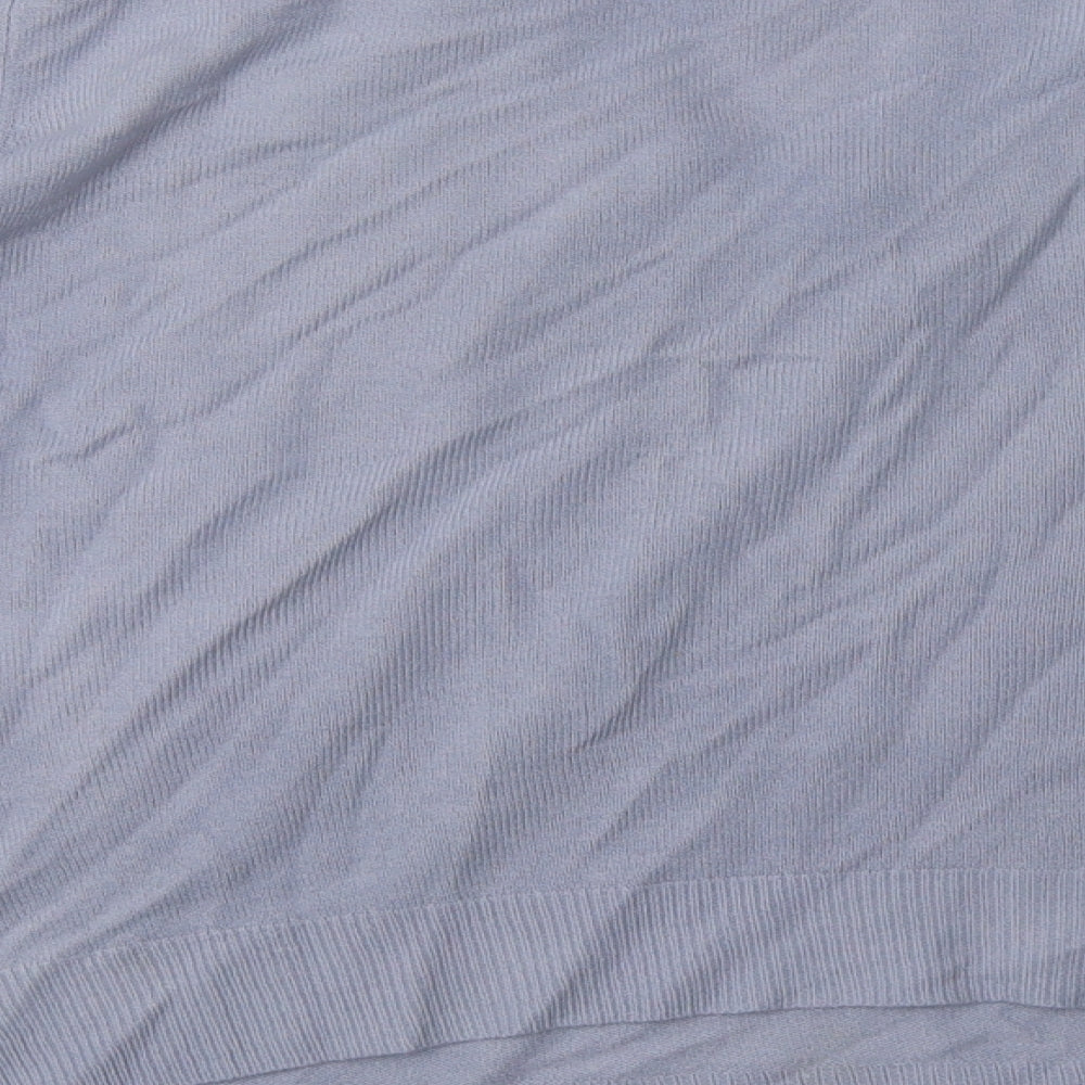 Marks and Spencer Womens Blue  Acrylic Pullover Sweatshirt Size 16  Pullover